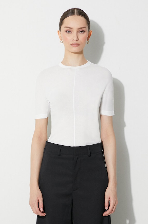 Y-3 cotton t-shirt white HY1403