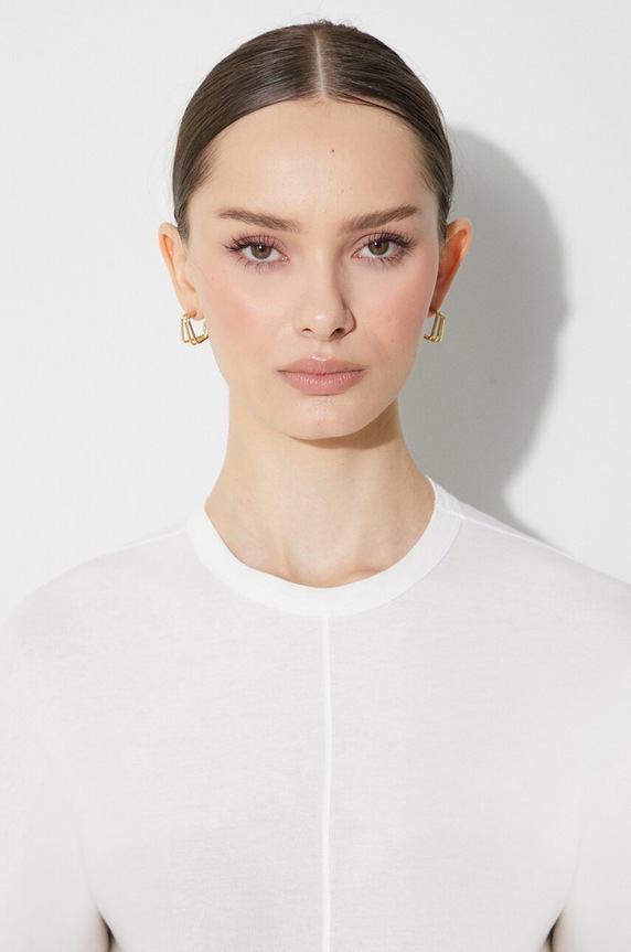 Y-3 cotton t-shirt HY1403 white
