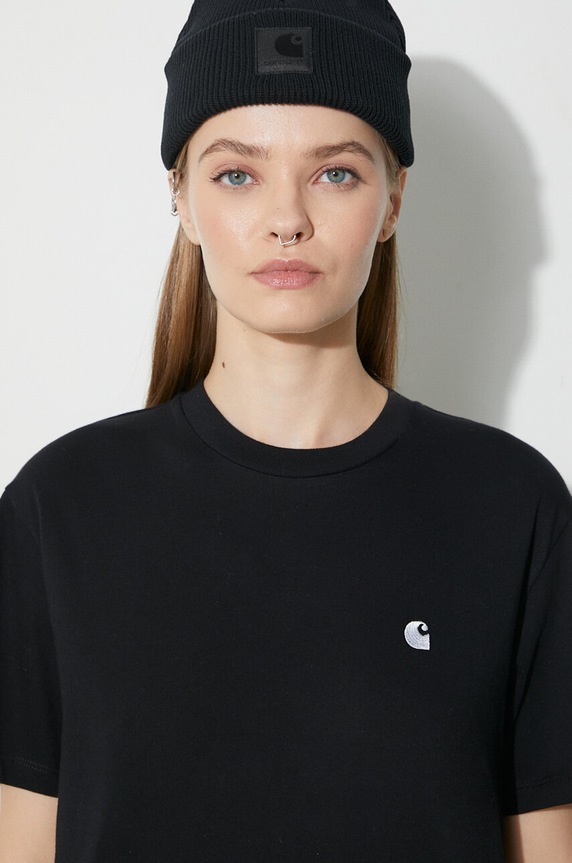 Carhartt WIP cotton t-shirt I032206.0M4XX black