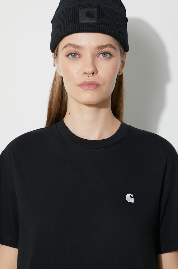 Carhartt WIP cotton t-shirt I032206.0M4XX black