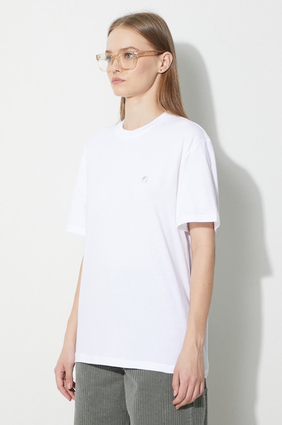 Carhartt WIP t-shirt in cotone bianco I032206.0YFXX