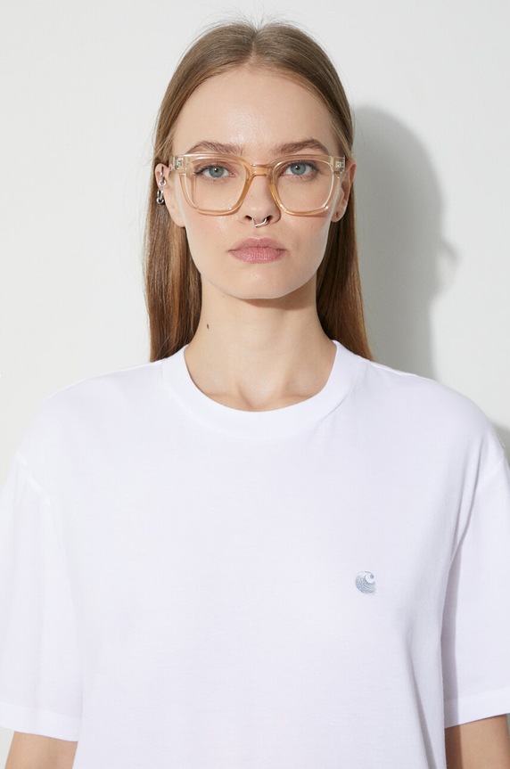 Carhartt WIP t-shirt in cotone I032206.0YFXX bianco