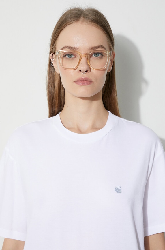 Carhartt WIP t-shirt in cotone I032206.0YFXX bianco