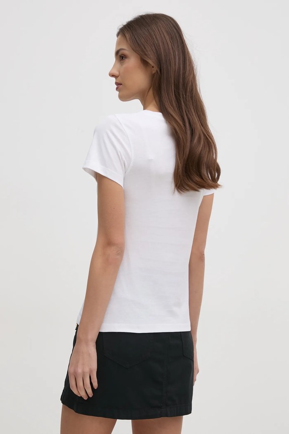 Calvin Klein Jeans tricou din bumbac 2-pack alb J20J219734
