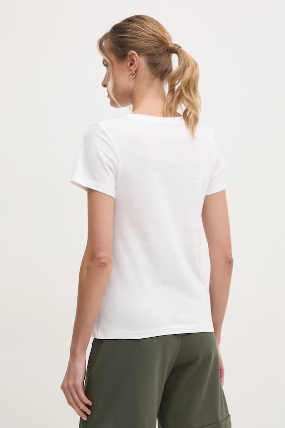 Памучна тениска Calvin Klein Jeans (2 броя) жълт J20J219734
