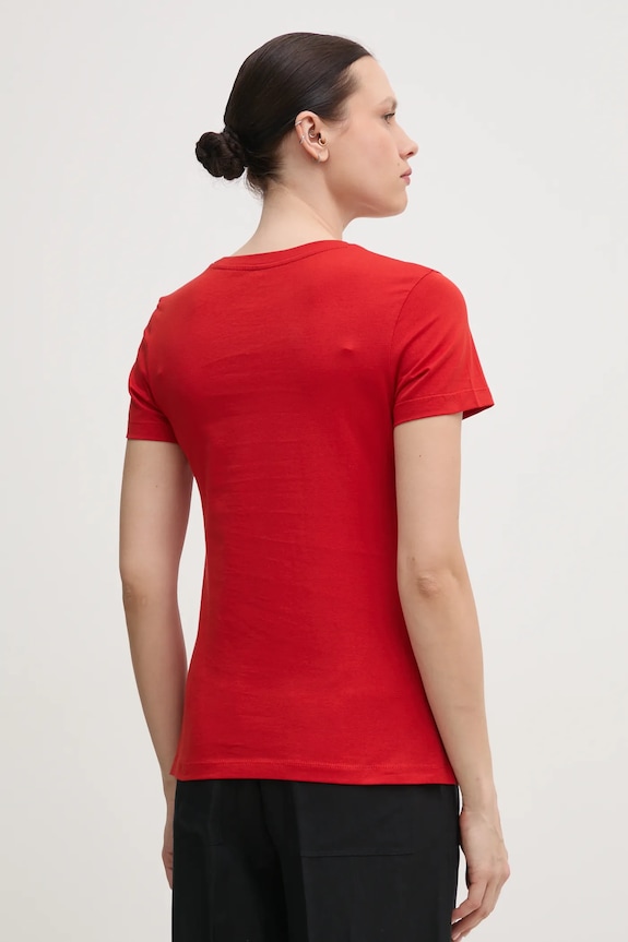 Îmbrăcăminte Calvin Klein Jeans tricou din bumbac 2-pack J20J219734 rosu