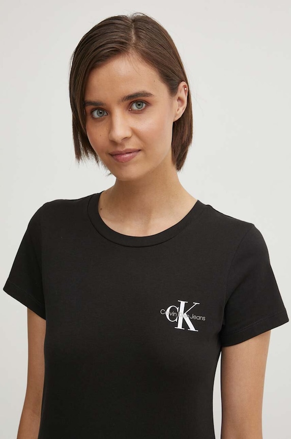 Βαμβακερό μπλουζάκι Calvin Klein Jeans 2-pack J20J219734