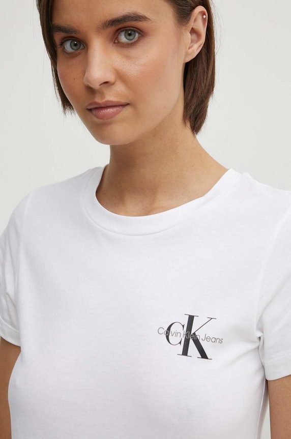 Βαμβακερό μπλουζάκι Calvin Klein Jeans 2-pack J20J219734