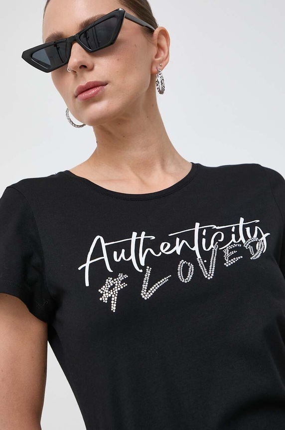 Morgan t-shirt czarny DCITY.NOIR