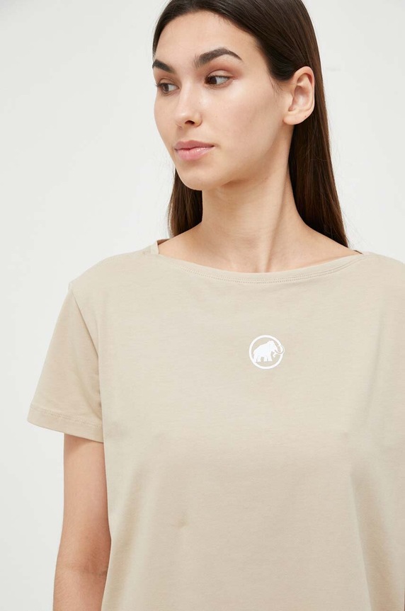 Mammut t-shirt Seon bézs 1017.05770