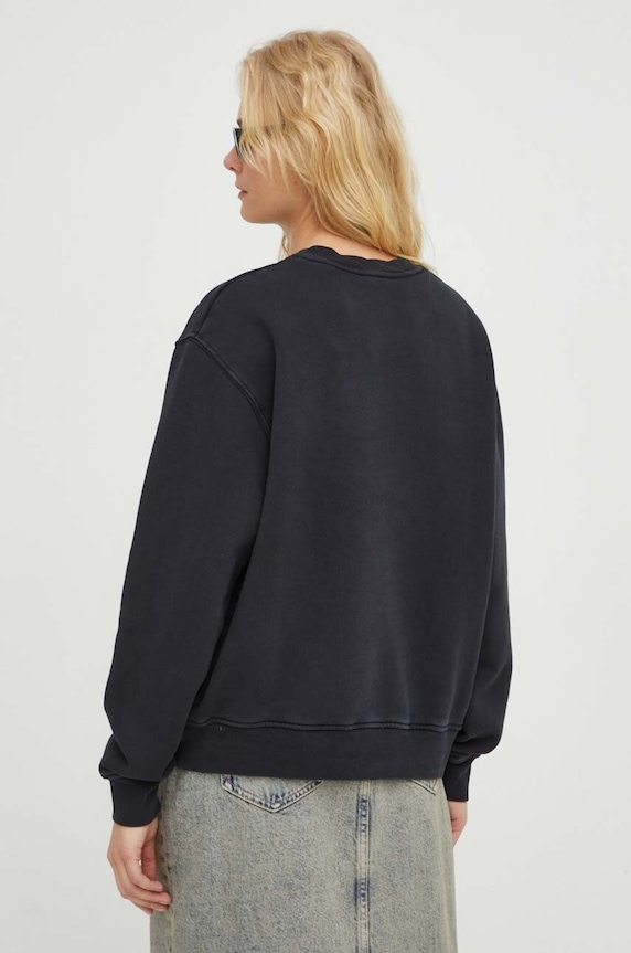 Odzież The Kooples bluza bawełniana FSWE27062K czarny