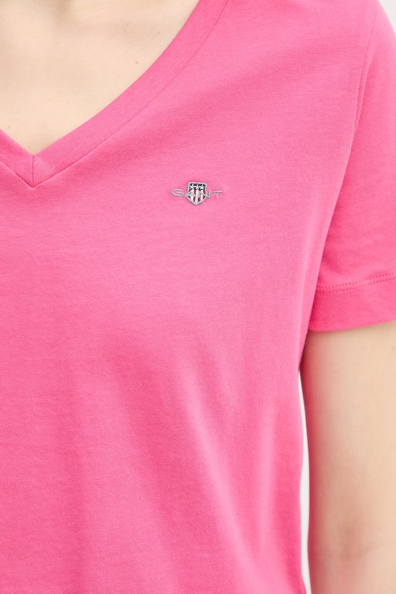Gant t-shirt γυναικείο βαμβακερό 4200750 ροζ