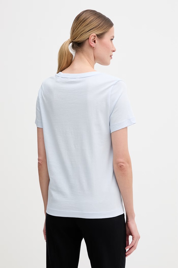 Odzież Gant t-shirt bawełniany 4200750 niebieski