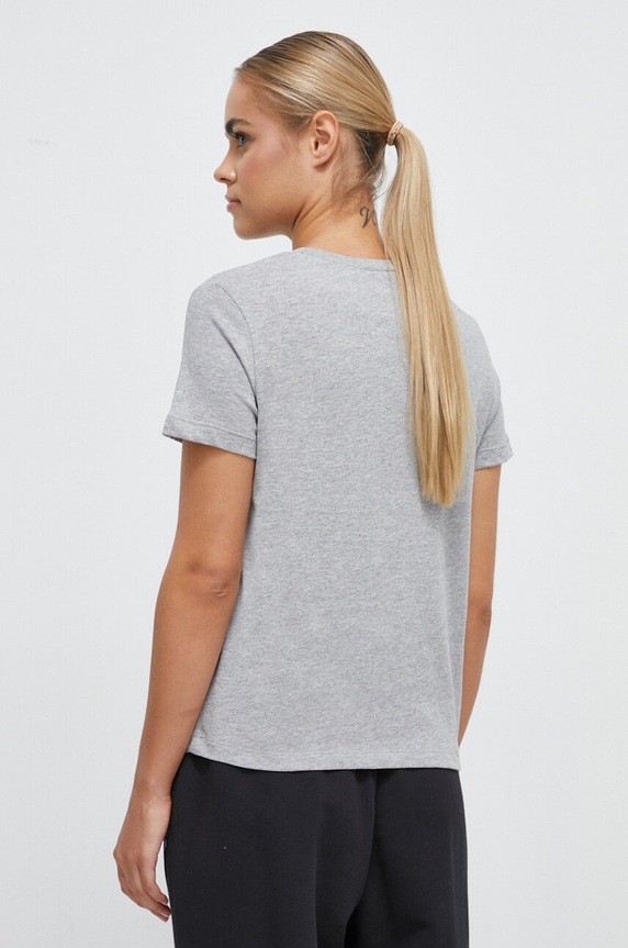 Reebok t-shirt bawełniany 100037556 szary AW23