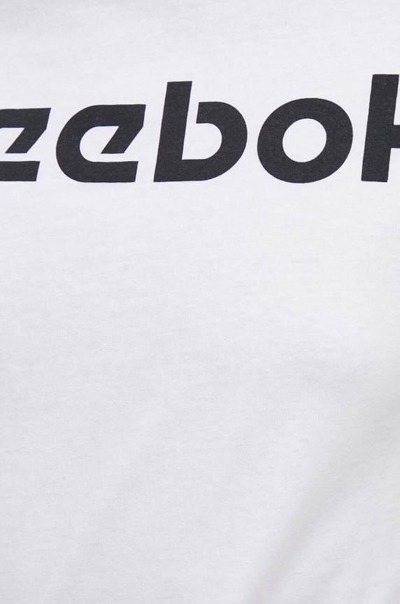 Reebok pamut póló fehér 100073077