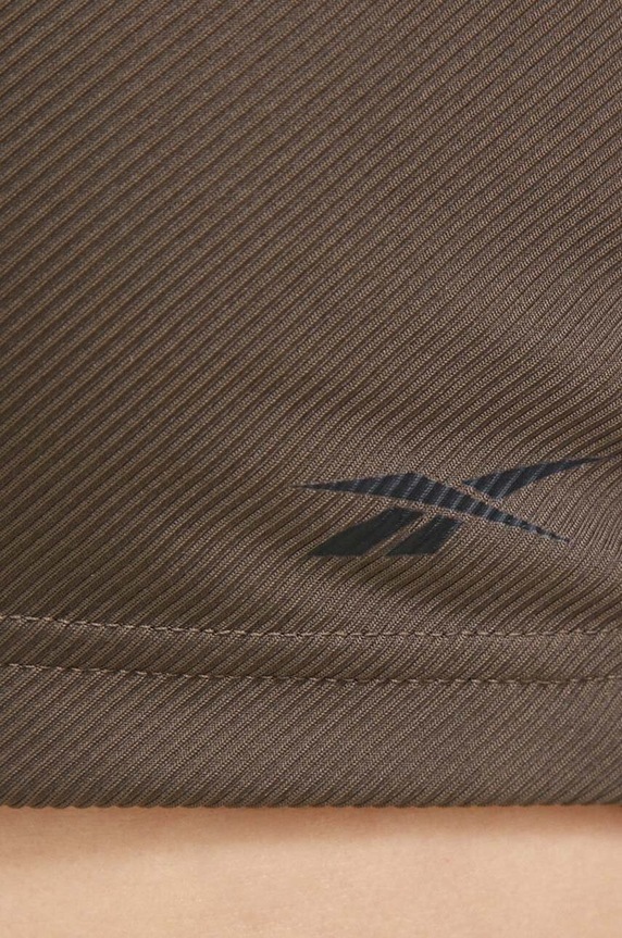 Reebok top do jogi 100037450 brązowy