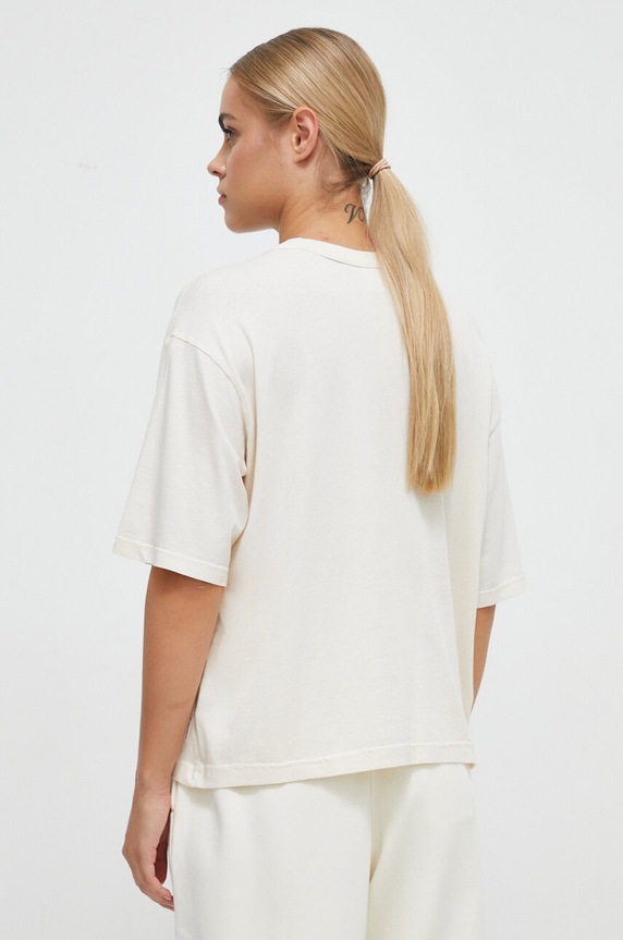 Odzież Reebok Classic t-shirt bawełniany 100036484 beżowy