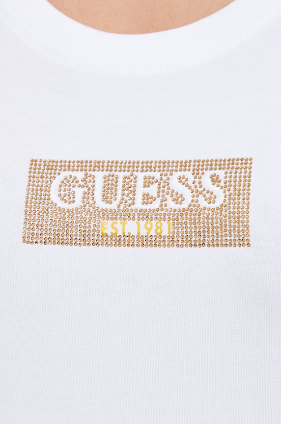 Tričko Guess W4RI33.J1314 béžová