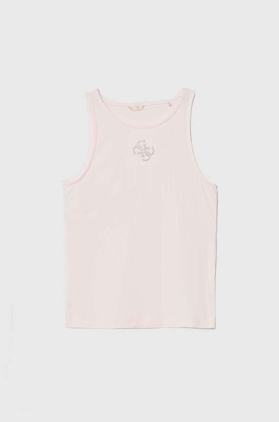 Guess top GUENDALINA elasztánnal rózsaszín W4RP43.KAZH2