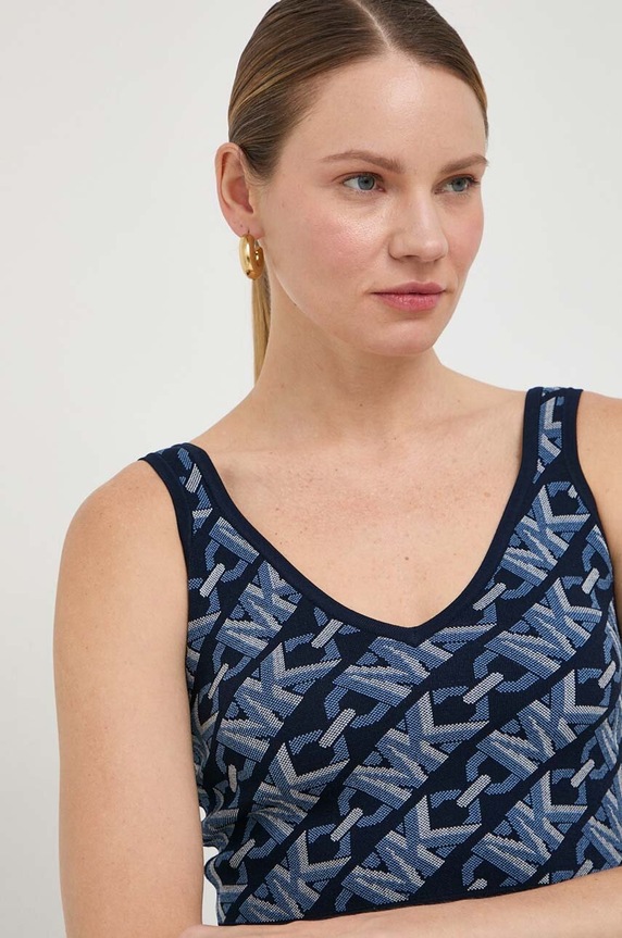 Top MICHAEL Michael Kors tmavomodrá MR460U19Z6
