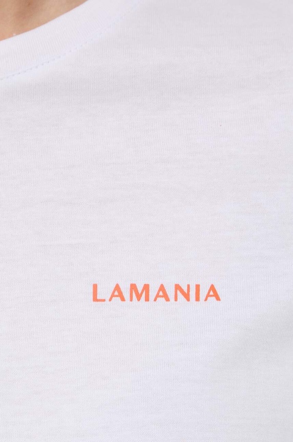 La Mania t-shirt bawełniany BONI.2 biały