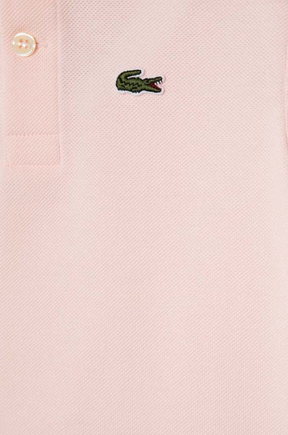 Dziewczynka Lacoste polo bawełniane PJ2909.G różowy