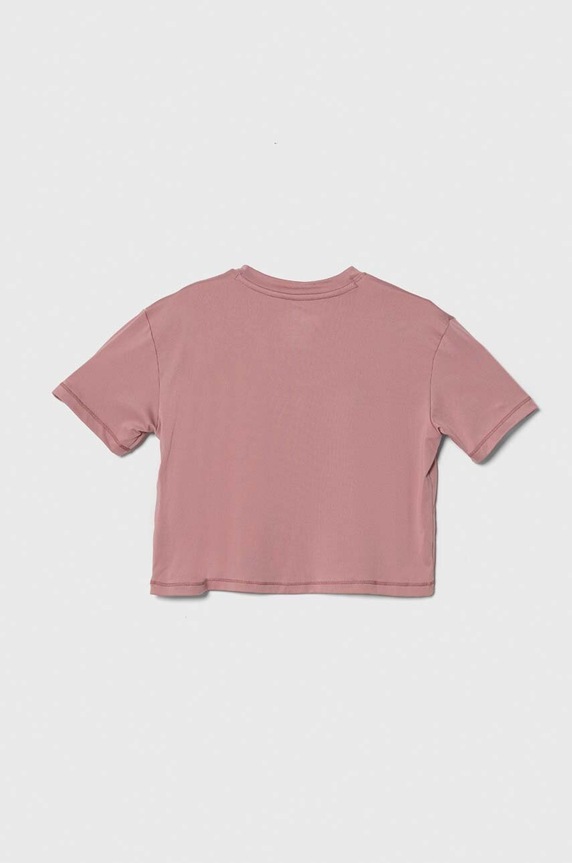 Under Armour t-shirt dziecięcy Motion SS 1379987 różowy AW23