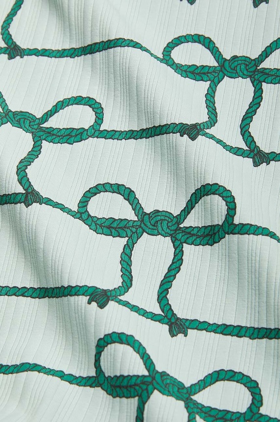 Mini Rodini t-shirt dziecięcy zielony 2362011875