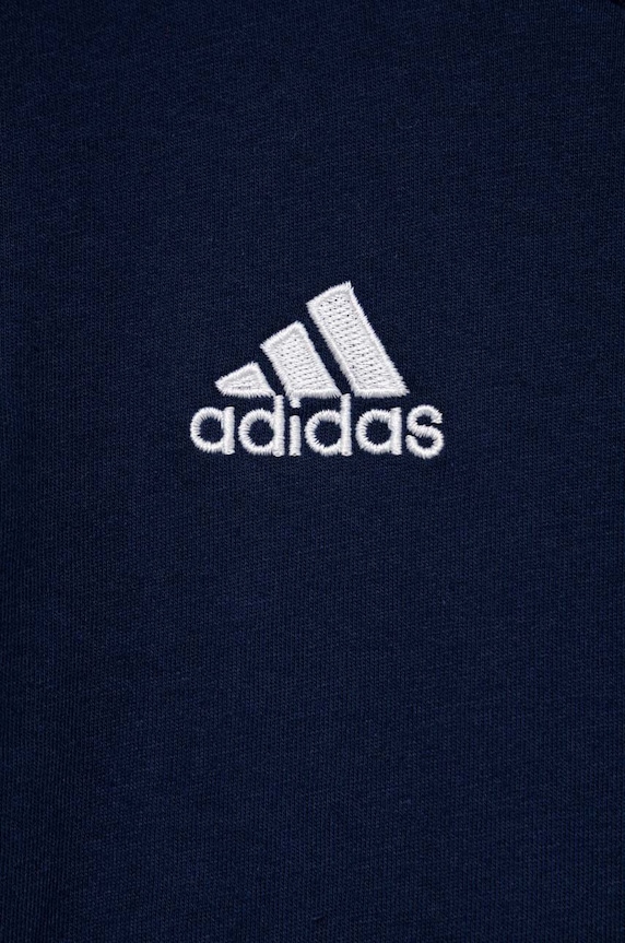 Chłopiec adidas Performance t-shirt bawełniany dziecięcy ENT22 TEE Y HC0445 granatowy