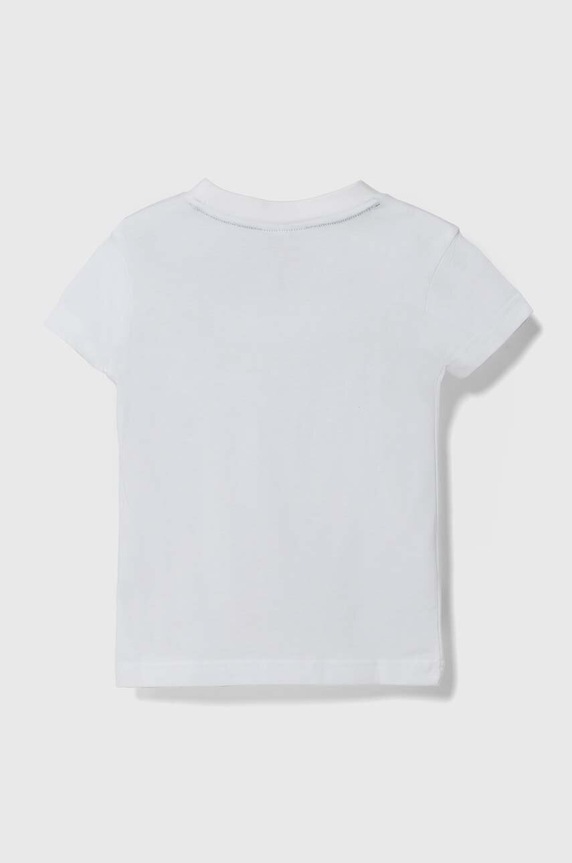 Lacoste gyerek pamut póló TJ1122 fehér AW25
