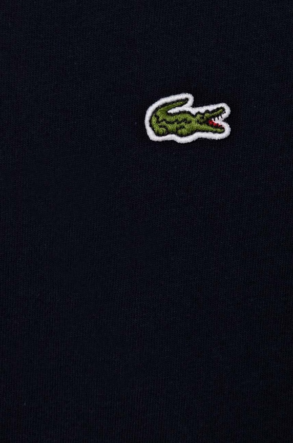 Chłopiec Lacoste t-shirt bawełniany dziecięcy TJ1122 granatowy