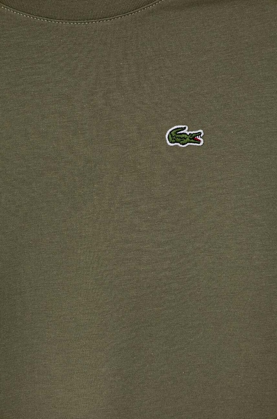 Chłopiec Lacoste t-shirt bawełniany dziecięcy TJ1122 zielony