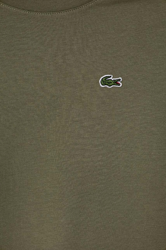 Chłopiec Lacoste t-shirt bawełniany dziecięcy TJ1122 zielony