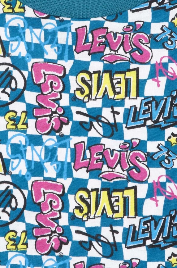 Детска тениска Levi's бял 9EJ261