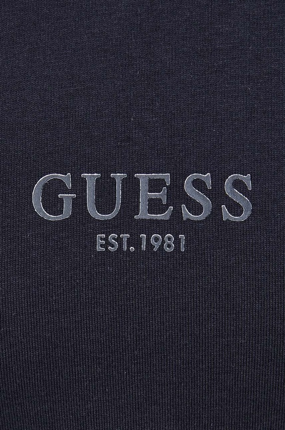 Guess t-shirt bawełniany AIDY M2YI72.I3Z14 granatowy