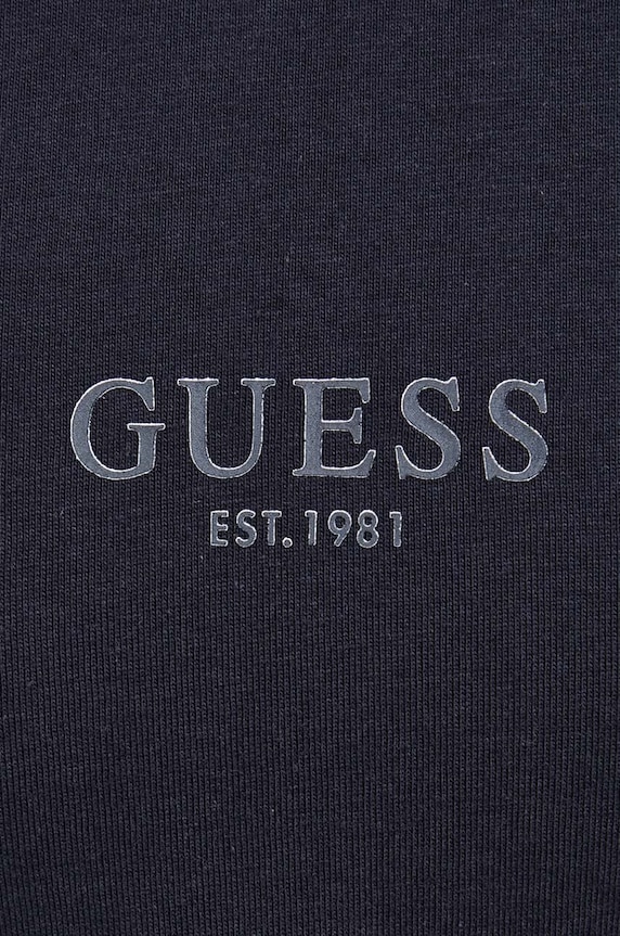Guess t-shirt bawełniany AIDY M2YI72.I3Z14 granatowy