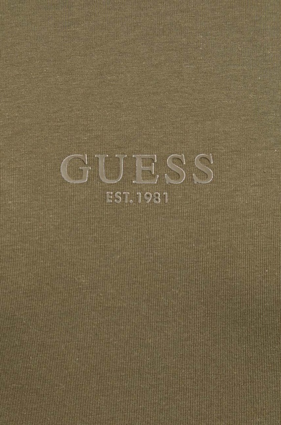 Guess t-shirt bawełniany AIDY zielony M2YI72.I3Z14