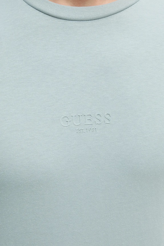 Bavlněné tričko Guess AIDY M2YI72.I3Z14 šedá