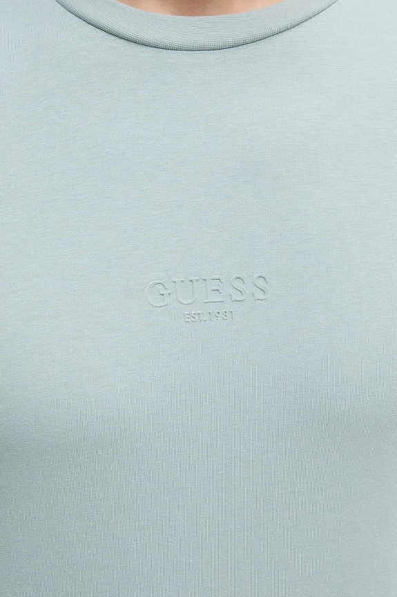 Bavlněné tričko Guess AIDY M2YI72.I3Z14 šedá