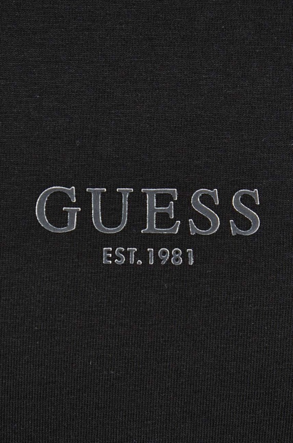 Guess t-shirt bawełniany AIDY M2YI72.I3Z14 czarny