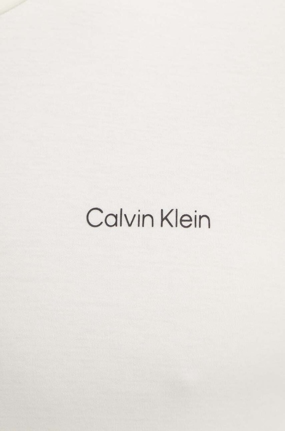 Bavlnené tričko Calvin Klein béžová K10K109894