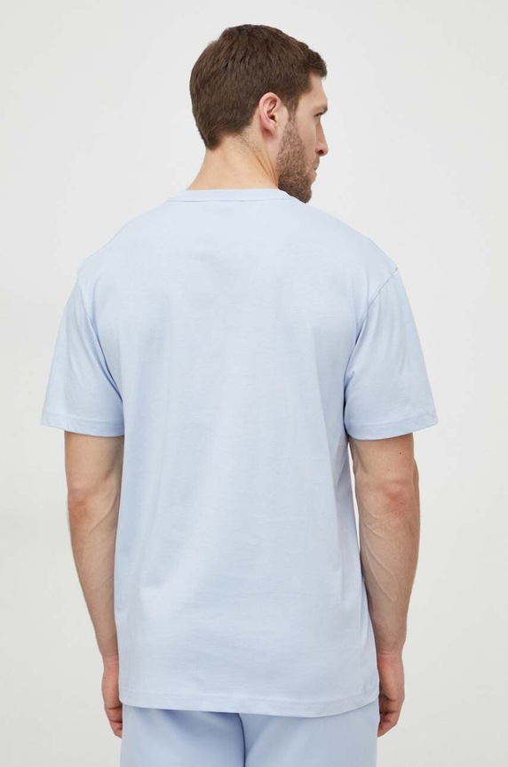 Ρούχα Βαμβακερό μπλουζάκι Calvin Klein K10K111346 μπλε