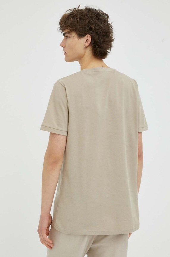 Ρούχα Βαμβακερό μπλουζάκι Les Deux LDM101007 μπεζ