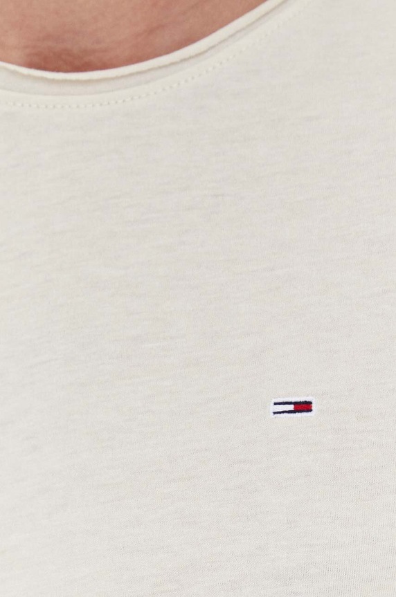 Tommy Jeans t-shirt DM0DM09586. bézs
