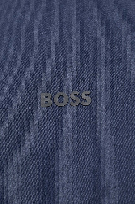 Bavlnené tričko Boss Orange BOSS ORANGE 50502173 tmavomodrá
