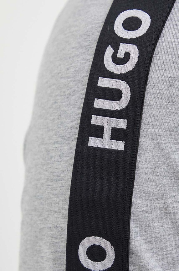 Домашна тениска HUGO 50504270 сив