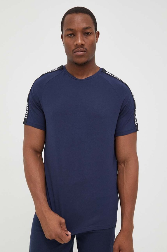 HUGO t-shirt lounge granatowy 50504270