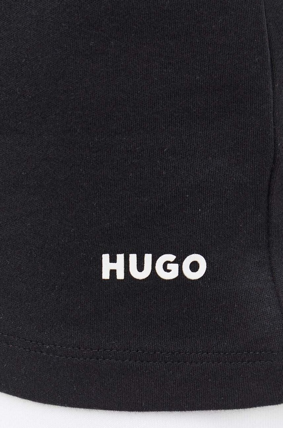 HUGO t-shirt bawełniany czarny 50480434