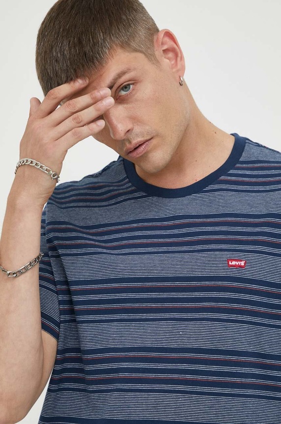 Levi's pamut póló pamut többszínű 56605.0180