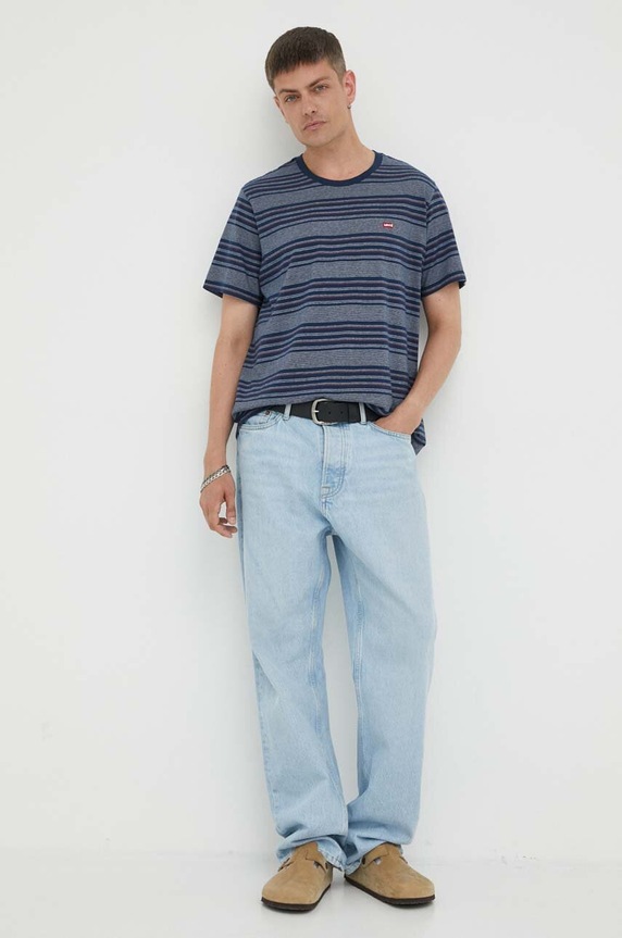 Levi's pamut póló 56605.0180 többszínű AW23